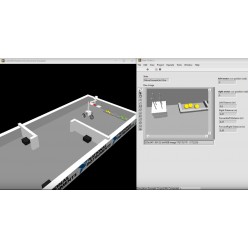 Программное обеспечение Mobile Robot Simulator for LabVIEW by STEM Instruments