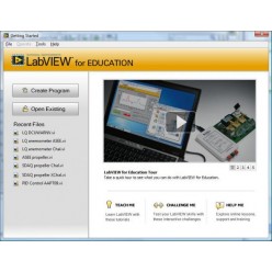 Программное обеспечение NI LabVIEW for Education (для школ): лицензия на одно место